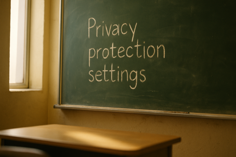 social media privacy settings