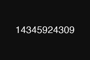 14345924309