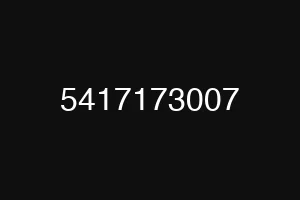 5417173007