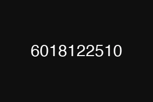 6018122510