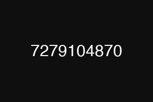 7279104870