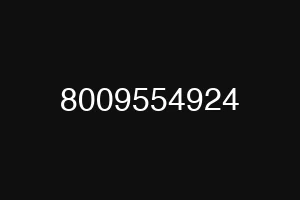 8009554924
