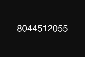 8044512055