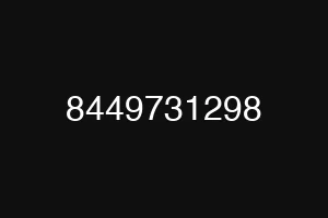 8449731298