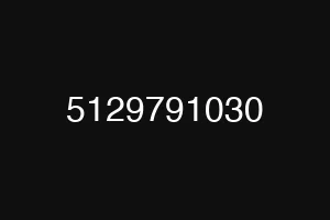 5129791030