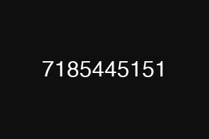 7185445151
