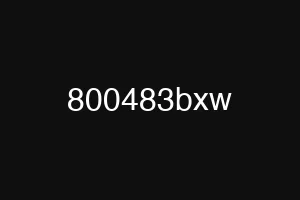 800483bxw