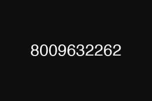 8009632262