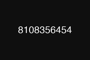 8108356454