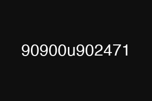 90900u902471