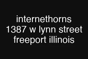 internethorns 1387 w lynn street freeport illinois